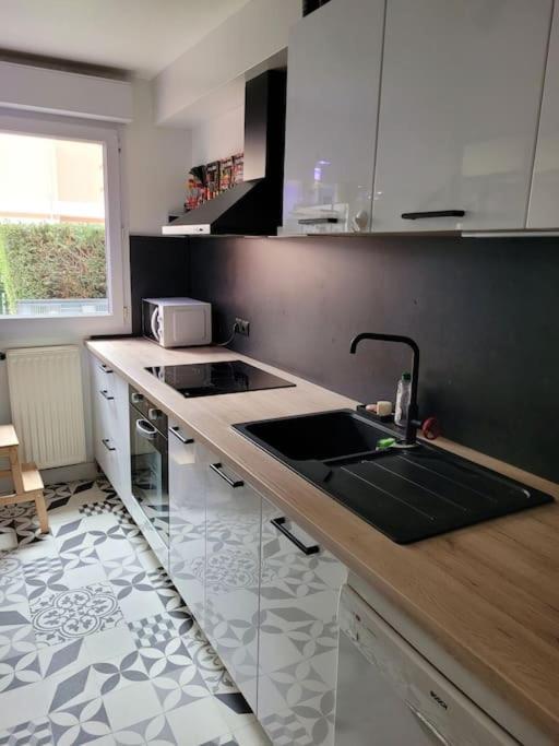 Appartement Avec Jardinet Le Petit-Quevilly Dış mekan fotoğraf